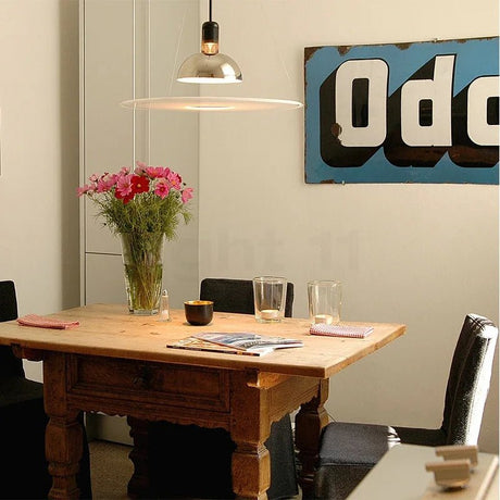Modern Italian Designer UFO Style LED Pendant Light - Hans Lumiere