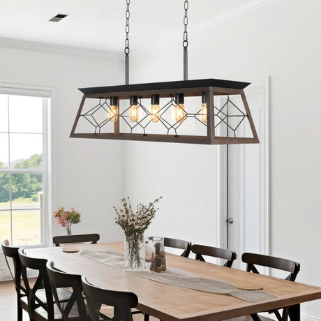 Modern Kitchen Island Chandelier Pendant Light - Hans Lumiere