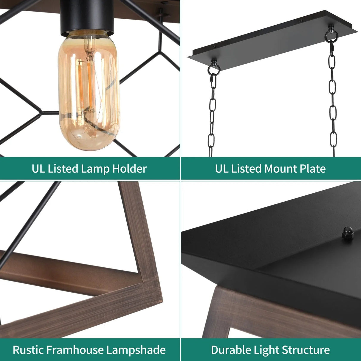 Modern Kitchen Island Chandelier Pendant Light - Hans Lumiere