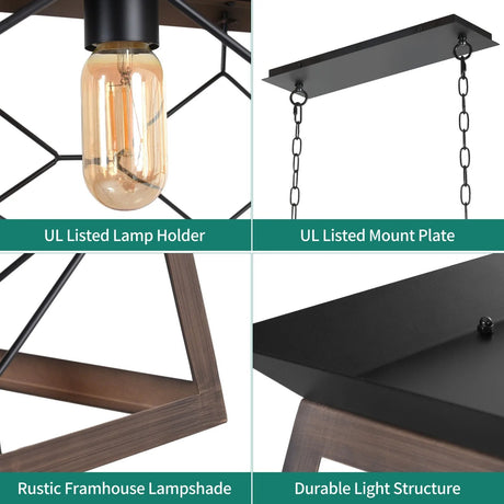 Modern Kitchen Island Chandelier Pendant Light - Hans Lumiere