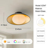 Modern Lampara Room Decoration LED Ceiling Light - Hans Lumiere