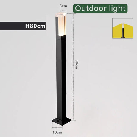 Modern Lawn Aluminum Lamp Outdoor Light - Hans Lumiere