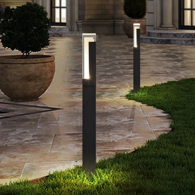 Modern Lawn Aluminum Lamp Outdoor Light - Hans Lumiere