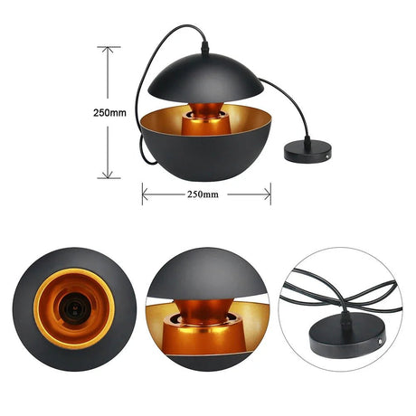 Modern LED Apple Pendant Lamp - Hans Lumiere