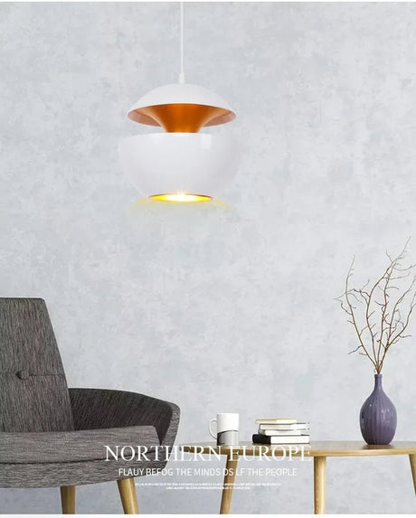 Modern LED Apple Pendant Lamp - Hans Lumiere