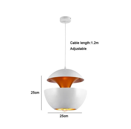 Modern LED Apple Pendant Lamp - Hans Lumiere