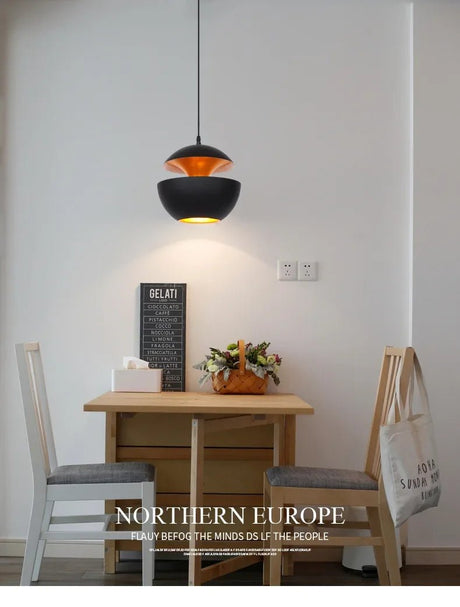 Modern LED Apple Pendant Lamp - Hans Lumiere