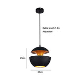 Modern LED Apple Pendant Lamp - Hans Lumiere