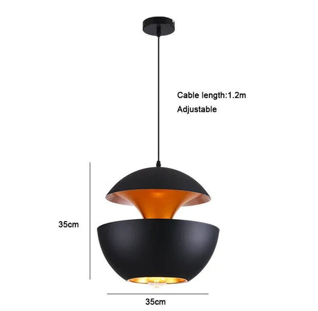 Modern LED Apple Pendant Lamp - Hans Lumiere