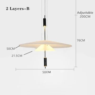 Modern LED Ceiling Chandelier - Hans Lumiere