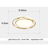 Modern LED Ceiling Chandelier With Remote Control - Hans Lumiere