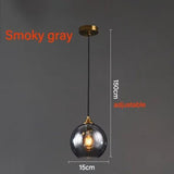 Modern Led Ceiling Glass Pendant Lamp - Hans Lumiere