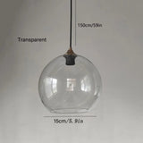 Modern Led Ceiling Glass Pendant Lamp - Hans Lumiere
