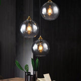 Modern Led Ceiling Glass Pendant Lamp - Hans Lumiere