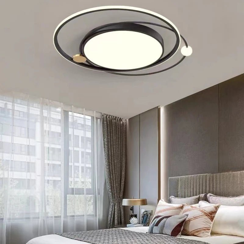 Modern LED Ceiling Lights With Remote Control - Hans Lumiere