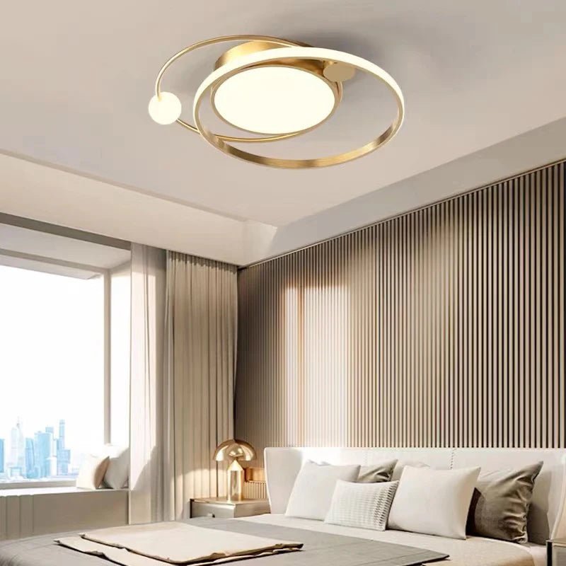 Modern LED Ceiling Lights With Remote Control - Hans Lumiere