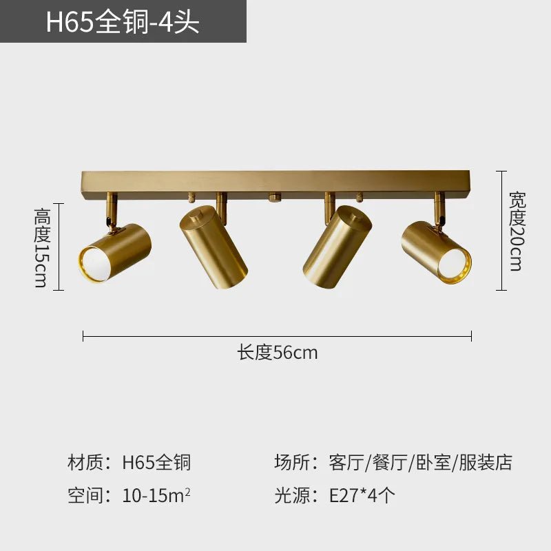 Modern LED Ceiling Spotlights - Hans Lumiere