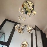 Modern LED Glass Chandelier Luxury Pendant Light 12 - 30 Heads - Hans Lumiere