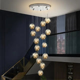 Modern LED Glass Chandelier Luxury Pendant Light 3 - 10 Heads - Hans Lumiere