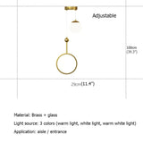 Modern LED Nordic Pendant Light - Hans Lumiere