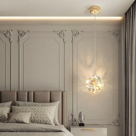 Modern LED Pendant Lamp Bedside Hanging Chandelier - Hans Lumiere