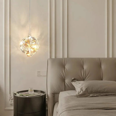 Modern LED Pendant Lamp Bedside Hanging Chandelier - Hans Lumiere