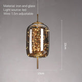 Modern Led Pendant Lamp Glass Ceiling Hanging Lights - Hans Lumiere