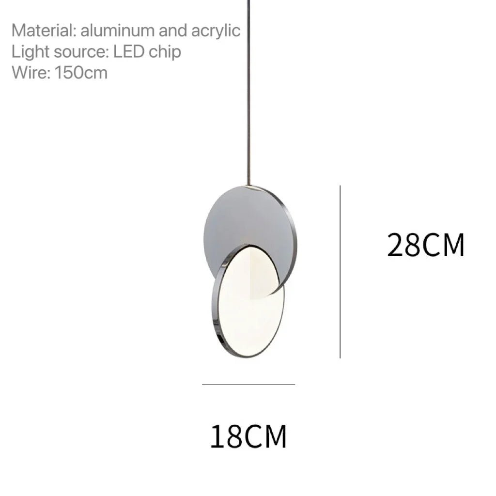 Modern LED Pendant Light Ceiling Chandelier - Hans Lumiere