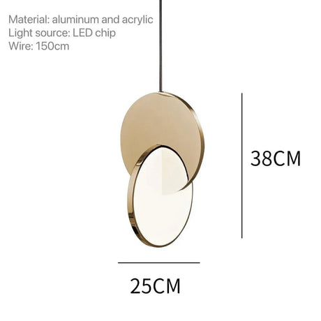 Modern LED Pendant Light Ceiling Chandelier - Hans Lumiere