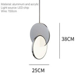 Modern LED Pendant Light Ceiling Chandelier - Hans Lumiere