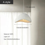 Modern LED Pendant Light - Frosted Shade Hanging Lamp for Dining Table - Hans Lumiere
