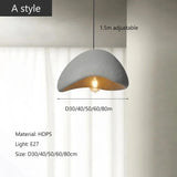 Modern LED Pendant Light - Frosted Shade Hanging Lamp for Dining Table - Hans Lumiere