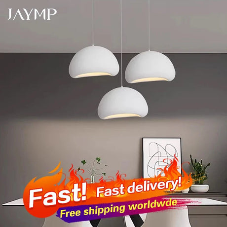 Modern LED Pendant Light - Frosted Shade Hanging Lamp for Dining Table - Hans Lumiere