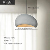 Modern LED Pendant Light - Frosted Shade Hanging Lamp for Dining Table - Hans Lumiere