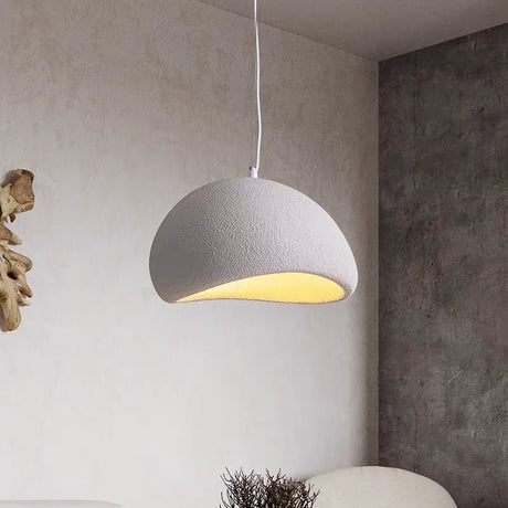 Modern LED Pendant Light - Frosted Shade Hanging Lamp for Dining Table - Hans Lumiere