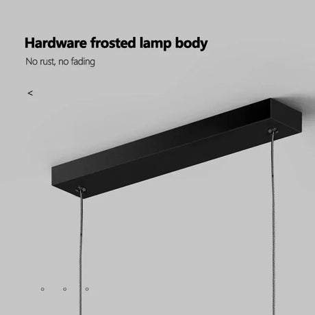 Modern LED Pendant Light Luxury Strip Lamp - Hans Lumiere