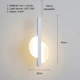 Modern LED Pendant Light – Metal Hanging Lamp for Living Room & Bedroom - Hans Lumiere