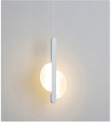 Modern LED Pendant Light – Metal Hanging Lamp for Living Room & Bedroom - Hans Lumiere
