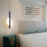 Modern LED Pendant Light – Metal Hanging Lamp for Living Room & Bedroom - Hans Lumiere