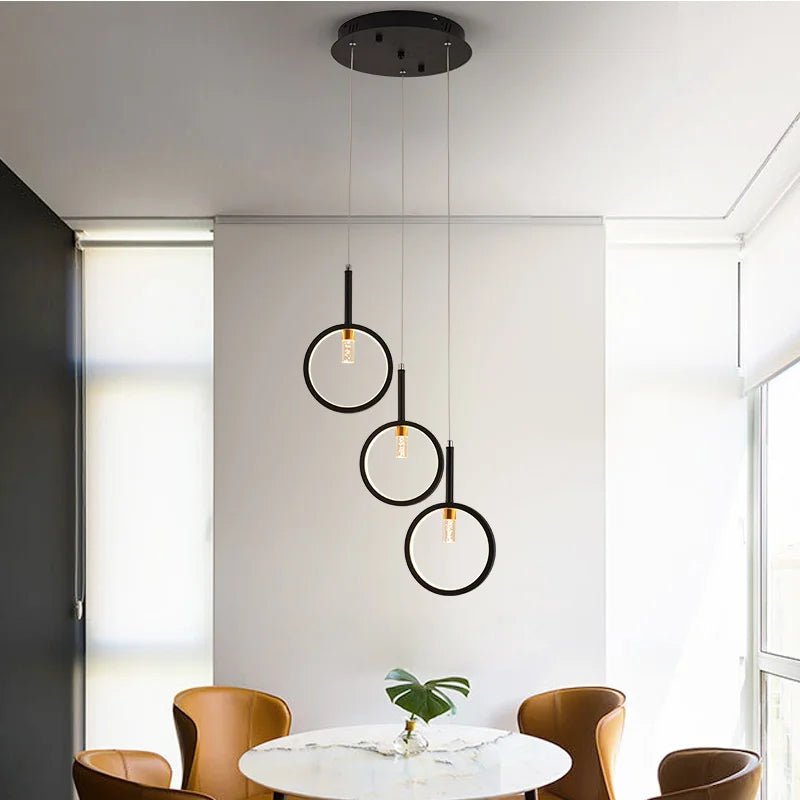 Modern LED Trapezoidal Chandelier Pendant Light - Hans Lumiere