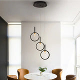 Modern LED Trapezoidal Chandelier Pendant Light - Hans Lumiere