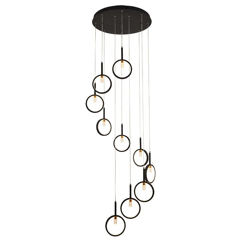 Modern LED Trapezoidal Chandelier Pendant Light - Hans Lumiere