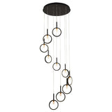 Modern LED Trapezoidal Chandelier Pendant Light - Hans Lumiere