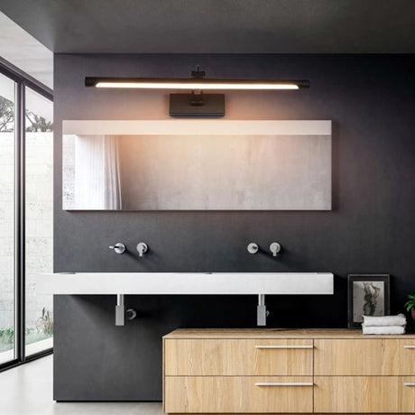 Modern LED Vanity Wall Lamp Bathroom Mirror Black Sconce - Hans Lumiere