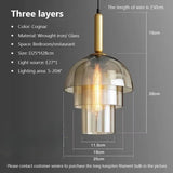 Modern LED Vintage Art Champagne Glass Pendant Lamp - Hans Lumiere