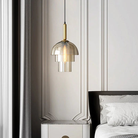 Modern LED Vintage Art Champagne Glass Pendant Lamp - Hans Lumiere