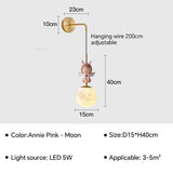 Modern LED Wall Lamp Bedside Sconce for Child's Living Room - Hans Lumiere