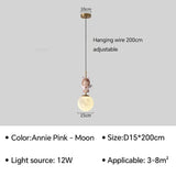 Modern LED Wall Lamp Bedside Sconce for Child's Living Room - Hans Lumiere
