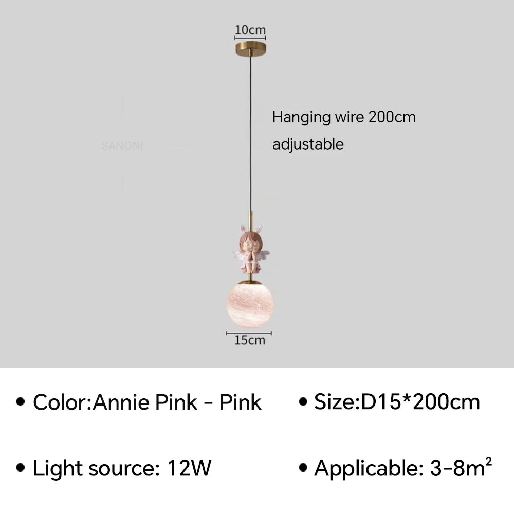Modern LED Wall Lamp Bedside Sconce for Child's Living Room - Hans Lumiere