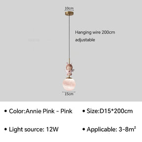 Modern LED Wall Lamp Bedside Sconce for Child's Living Room - Hans Lumiere